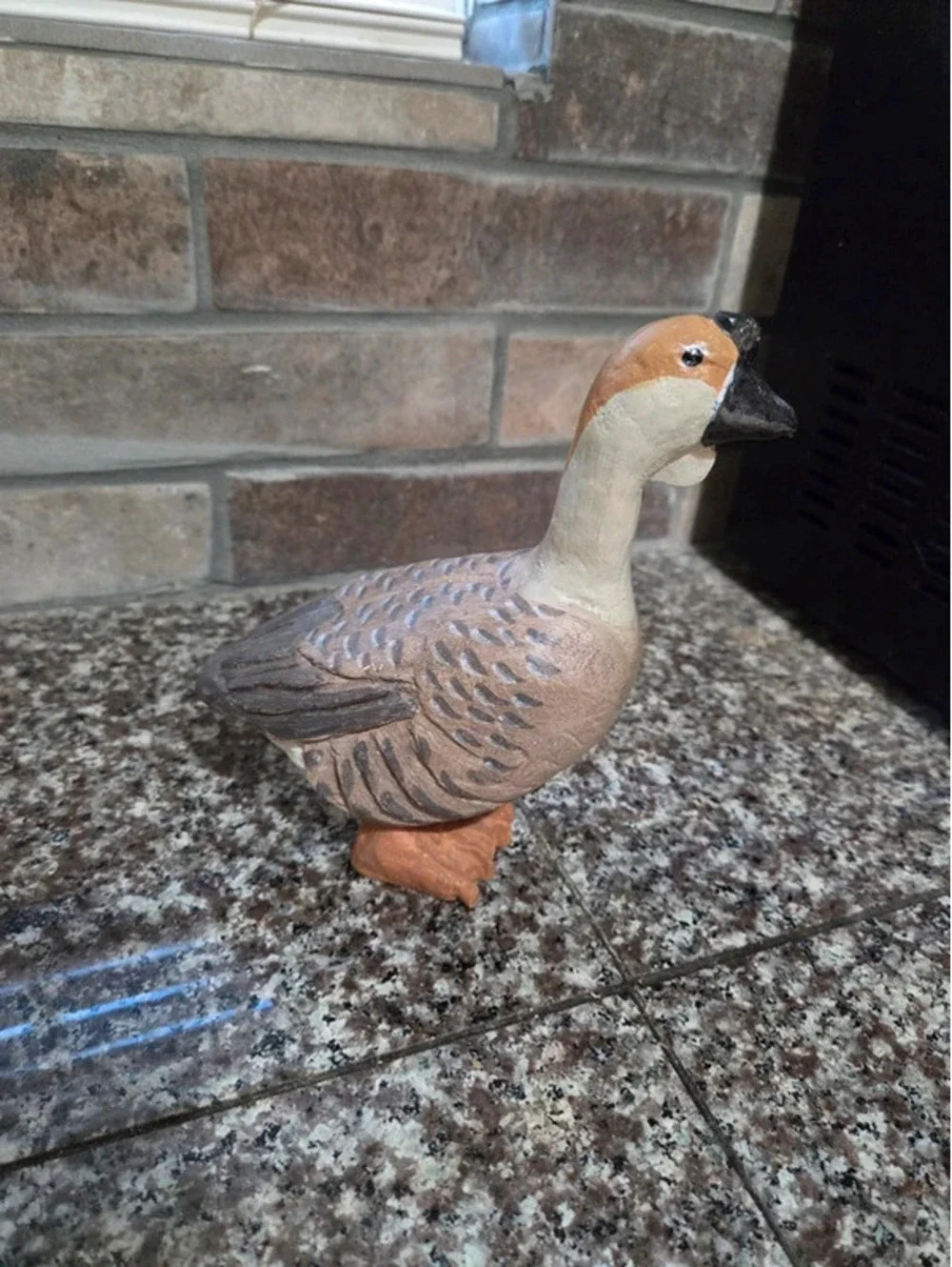 Handcarved Wodden goose